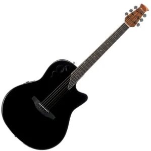 Ovation Applause AE44II Mid Cutaway Negro Guitarra electroacustica