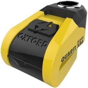 Oxford Quartz Alarm XA6 Yellow-Negro Candado de motocicleta #662232