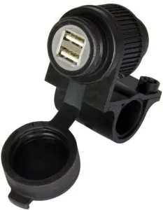 Oxford Dual USB socket (5V 2Amp) Conector Moto USB / 12V