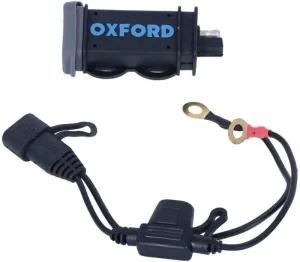 Oxford USB 2.1Amp Fused power charging kit Conector Moto USB / 12V