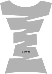 Oxford Jagged Tank Pad Plata