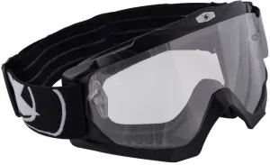 Oxford Assault Pro OX200 Glossy Black/Clear Gafas de moto