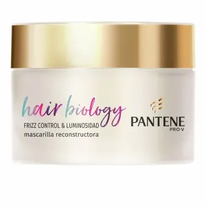 Hair biology frizz control & luminosidad - Pantène Mascarilla para el cabello 160 ml