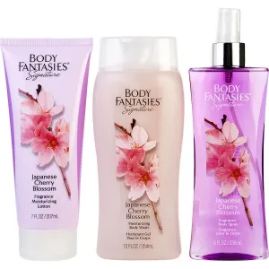Body Fantasies Signature Japanese Cherry Blossom - Parfums De Coeur Cajas de regalo 236 ml