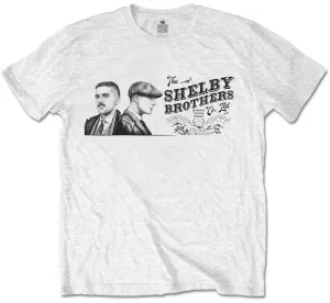 Peaky Blinders Camiseta de manga corta Shelby Brothers Landscape Blanco L