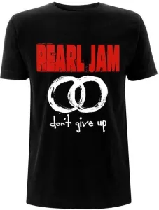 Pearl Jam Camiseta de manga corta Don't Give Up Black XL