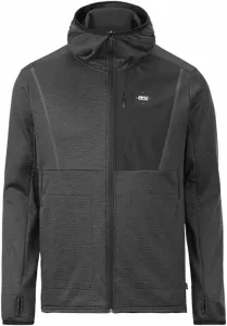 Picture Bake Grid FZ Fleece Black L Saltador Camiseta de esquí / Sudadera con capucha