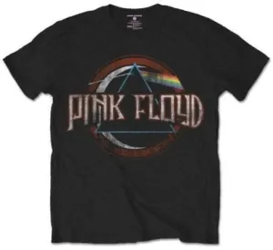 Pink Floyd Camiseta de manga corta Dark Side of the Moon Seal Unisex Blanco 2XL