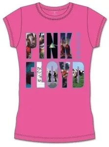Pink Floyd Camiseta de manga corta Echoes Album Montage Pink Pink S