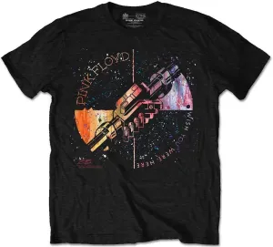 Pink Floyd Camiseta de manga corta Machine Greeting Black L