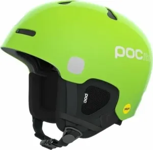 POC POCito Auric Cut MIPS Fluorescent Yellow/Green M/L (55-58 cm) Casco de esquí
