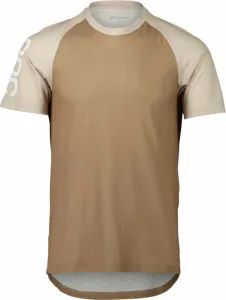 POC MTB Pure Tee Brown/Lt Sandstone Beige L Camiseta
