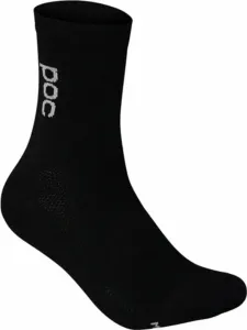 POC Soleus Lite Long Sock Uranium Black S Calcetines de ciclismo