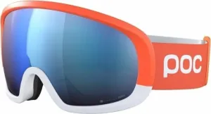 POC Fovea Race Zink Orange/Hydrogen White/Partly Sunny Blue Gafas de esquí