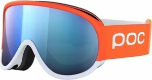 POC Retina Mid Race Zink Orange/Hydrogen White/Partly Sunny Blue Gafas de esquí