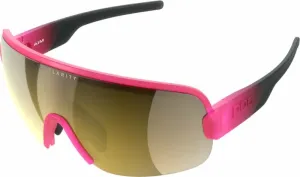 POC Aim Fluorescent Pink Uranium Black Translucent/Violet Gray Gafas de ciclismo