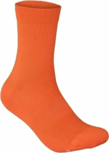 POC Fluo Sock Fluorescent Orange M Calcetines de ciclismo