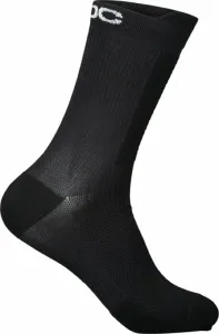 POC Lithe MTB Mid Sock Uranium Black L Calcetines de ciclismo