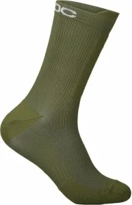 POC Lithe MTB Sock Mid Epidote Green L Calcetines de ciclismo