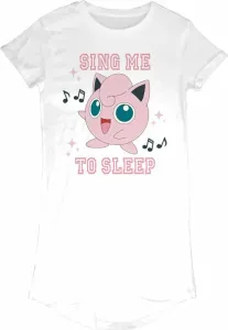Pokémon Camiseta de manga corta Sing Meo Sleep Ladies Blanco S