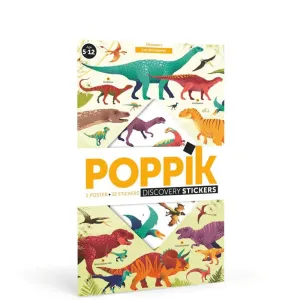 Poppik Dinosaurs Discovery Stickers Set 67