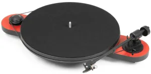 Pro-Ject Elemental + OM5E Red-Negro