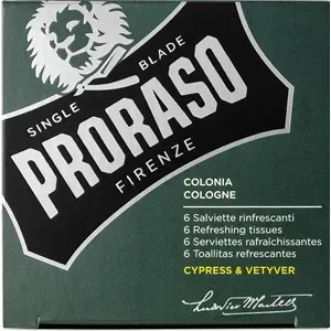 Proraso Cypress & Vetyver Refreshing Tissues 6 Stk