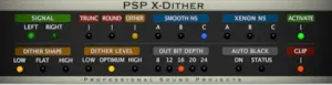 PSP AUDIOWARE X-Dither Complemento de efectos (Producto digital)