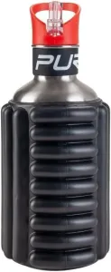 Pure 2 Improve Bottle With Foam Black 1200 ml Agitador y botella de fitness