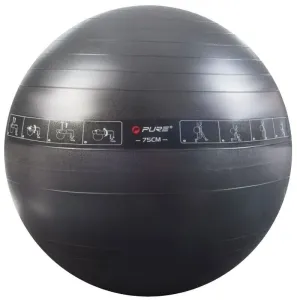 Pure 2 Improve Exercise Ball Negro 75 cm Pelota para aerobic