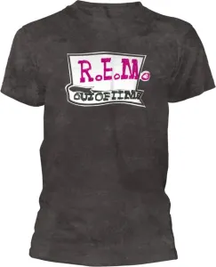 R.E.M. Camiseta de manga corta Out Of Time Hombre Charcoal L