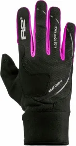 R2 Blizzard Gloves Black/Neon Pink L Guantes de esquí