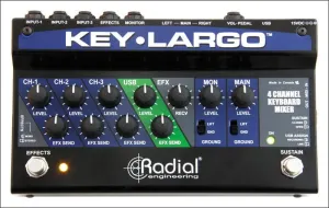 Radial Key Largo Pedal de efectos