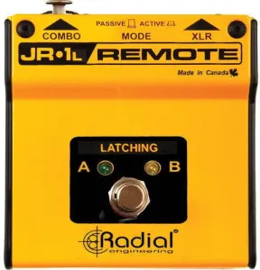 Radial JR1-L Latching Remote Interruptor de pie
