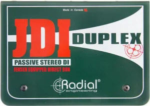 Radial JDI Duplex Procesador de sonido