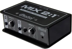 Radial MIX 2:1 Procesador de sonido