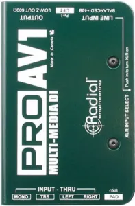 Radial ProAV1 Procesador de sonido