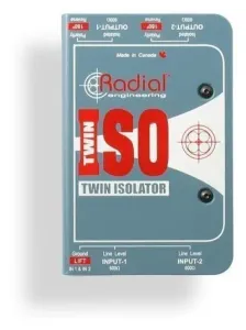 Radial Twin Iso Procesador de sonido