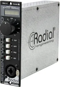Radial Twin-Servo Preamplificador de micrófono