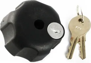 Ram Mounts Key Lock Knob with Brass Insert for B Size Socket Arms Porta Motos / Estuche