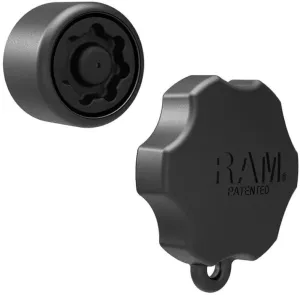 Ram Mounts Pin-Lock Security Knob B Size Socket Arms Porta Motos / Estuche