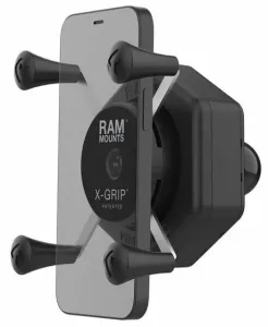 Ram Mounts X-Grip Phone Holder with Ball & Vibe-Safe Adapter Porta Motos / Estuche