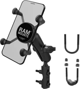 Ram Mounts X-Grip Phone Mount Brake/Clutch Reservoir Base Porta Motos / Estuche
