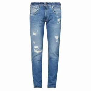 Replay Mens Ambass Jeans Blue 32 34