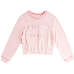 Replay Girls Wild Girl Logo Sweater Pink 10Y