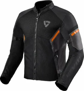 Rev'it! Jacket GT-R Air 3 Black/Neon Orange 3XL Chaqueta textil