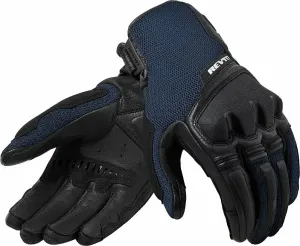 Rev'it! Gloves Duty Black/Blue 2XL Guantes de moto #63985