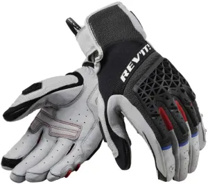 Rev'it! Gloves Sand 4 Light Grey/Black XL Guantes de moto