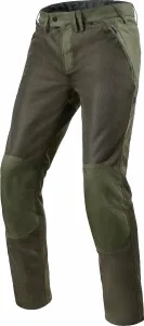 Rev'it! Trousers Eclipse Dark Green 4XL Regular Pantalones de textil