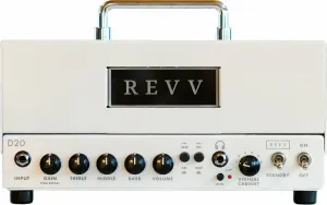 REVV D20 White Blanco Amplificador de válvulas